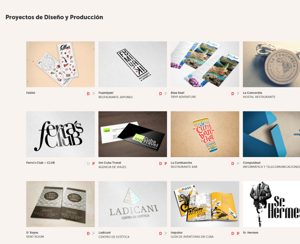 Proyectos de Diseño y Produccion